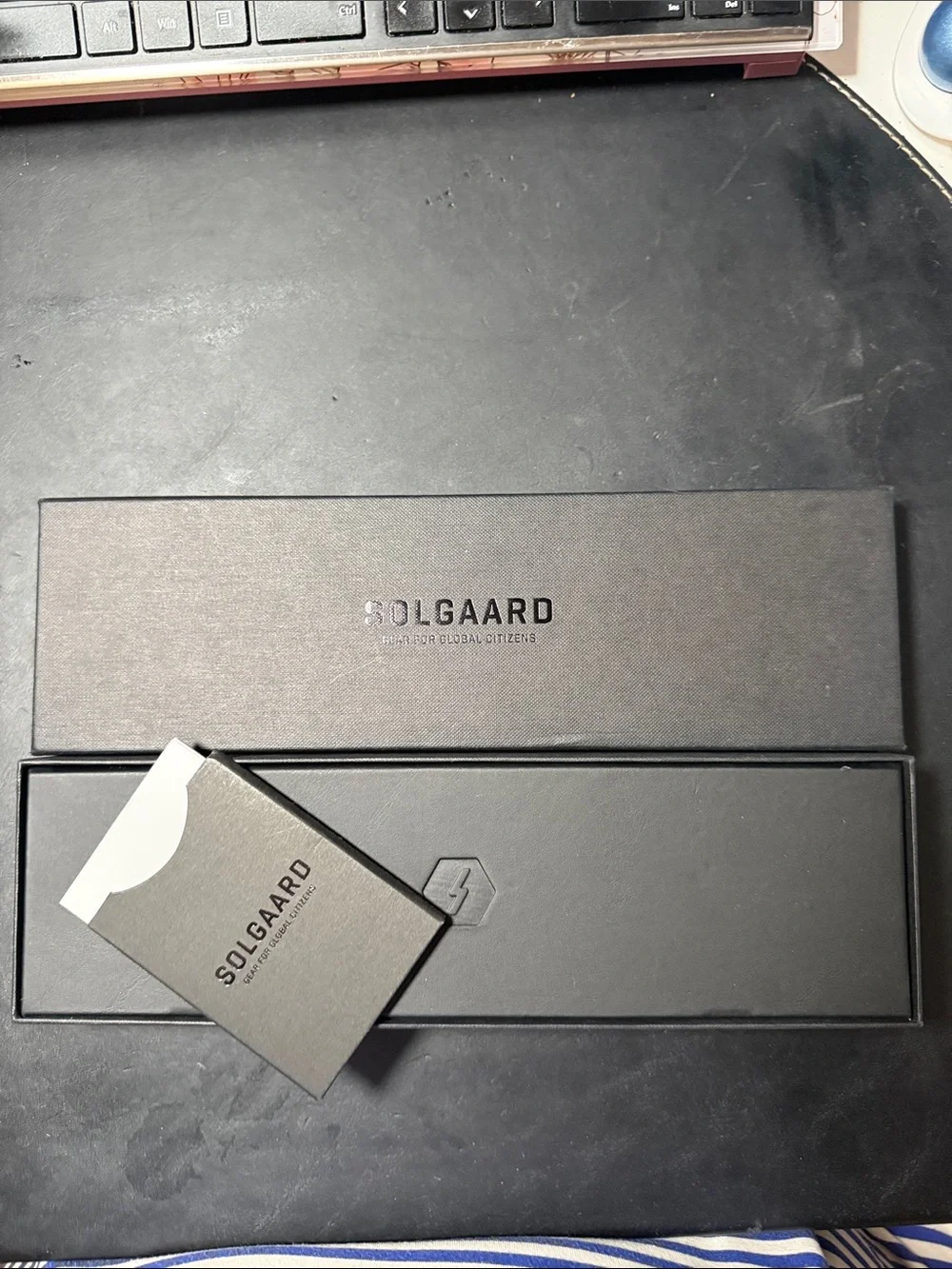 Solgaard Hexagonal Rose Gold Dial Watch with Black Nylon Strap.